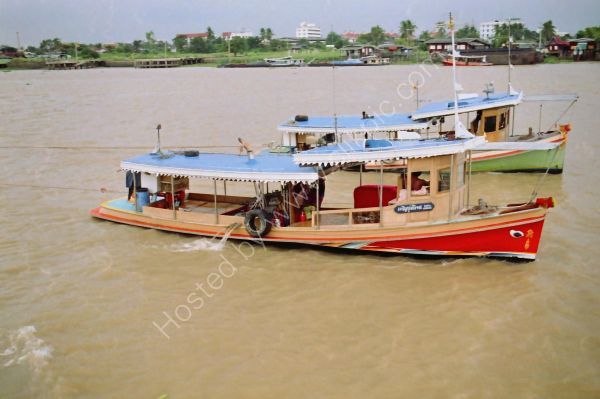 Two River Tugs, Mae Nam Chao Phrayal River, Ayutthaya to Bangkok